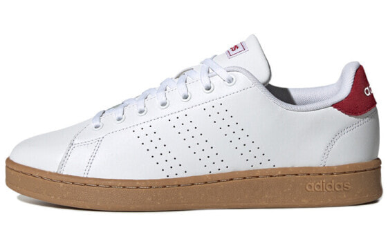 Кеды adidas neo Advantage Retro Low White Red Brown EE7680