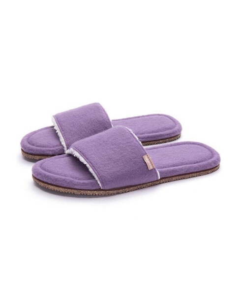 Women's Soft Slide Indoor / Outdoor Natural Rubber Sole House Shoes