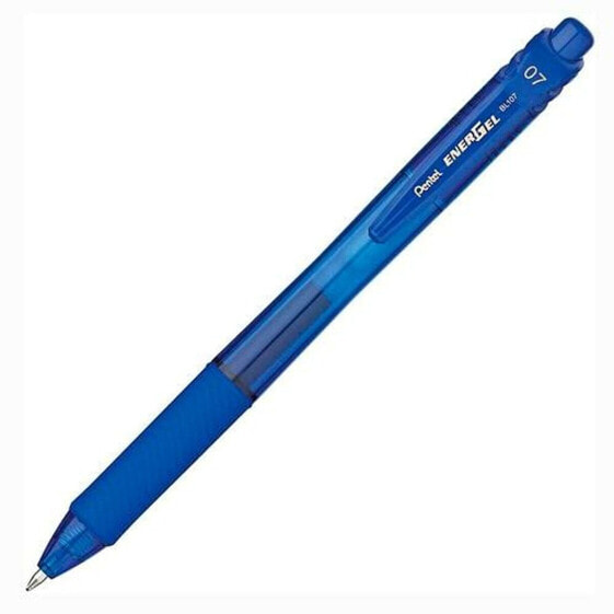 Ручка гелевая синяя PENTEL EnerGel 0,35 мм (12 штук)