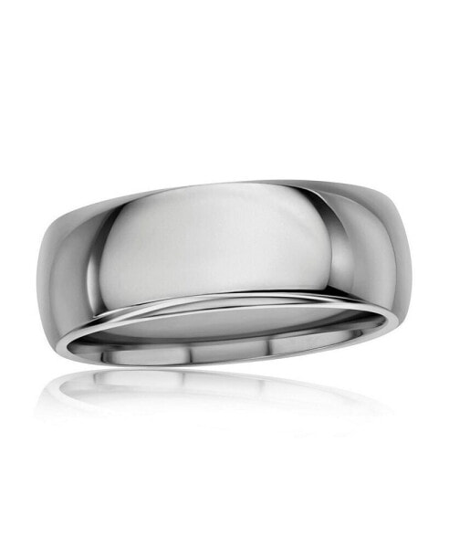 High Polished Tungsten Ring