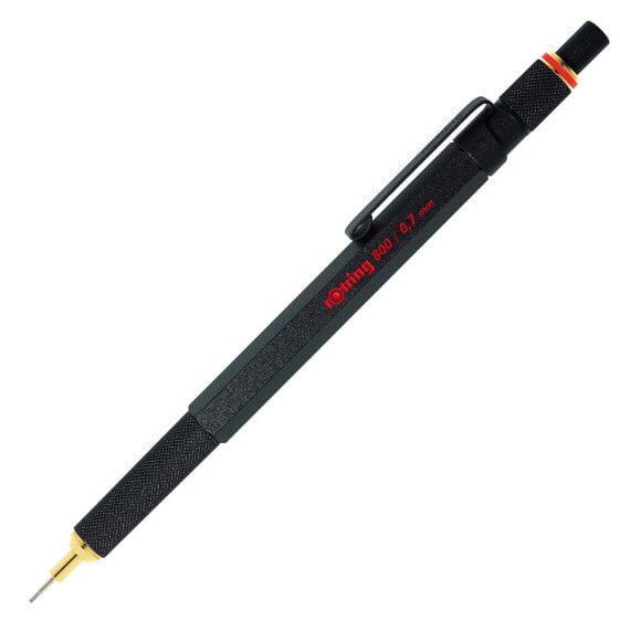 Механический карандаш ROTRING 1904446, черный, металлический, 0.7 мм