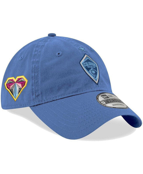 Men's Light Blue Colorado Rapids Jersey Hook 9TWENTY Adjustable Hat