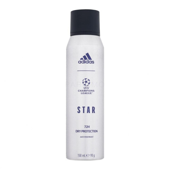 Adidas UEFA Champions League Star 72H 150 ml antiperspirant Deospray für Herren