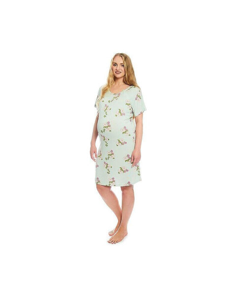 Maternity Rosa /Nursing Hospital Gown