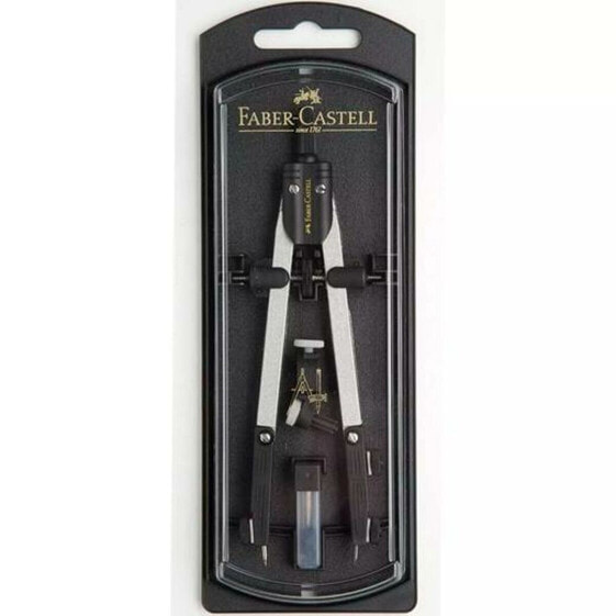 Комплект чертежных инструментов Faber-Castell 32722-8 Черный