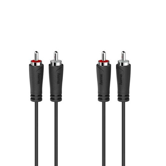 HAMA 2x M/M 3 m RCA Cable