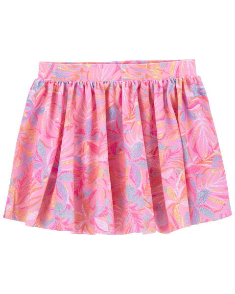 Toddler Palm Print Active Skort 3T