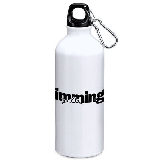 KRUSKIS Word Swimming 800ml Aluminium Bottle