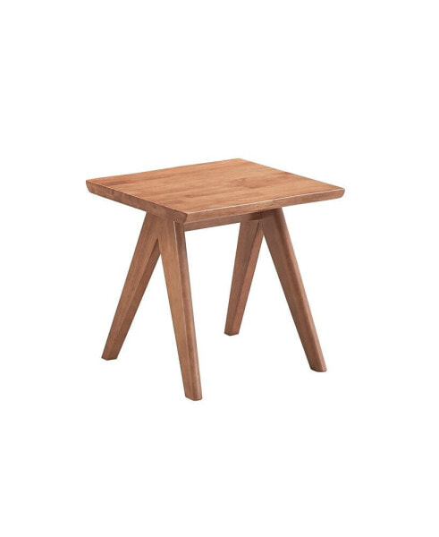 Velentina End Table, Natural Finish