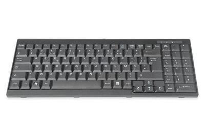 DIGITUS Keyboard Suitable for TFT Consoles, French Layout