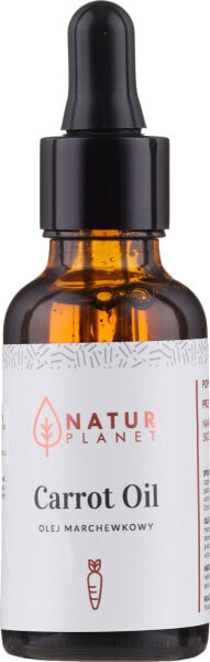 Feuchtigkeitsspendendes und glättendes Karottenöl - Natur Planet Carrot Oil 30 ml