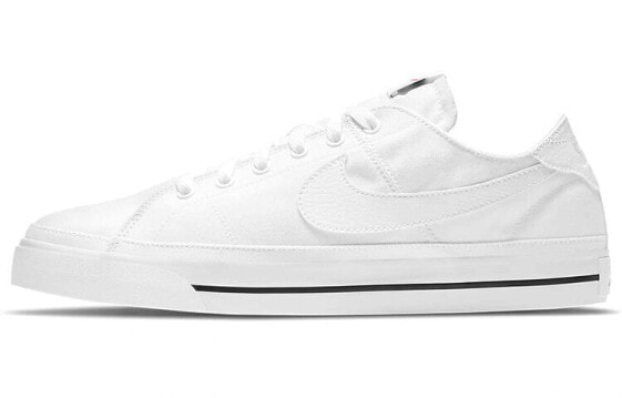 Кроссовки мужские Nike Court Legacy Canvas белого цвета