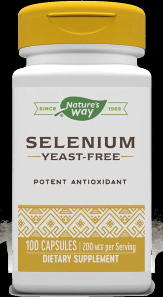 Selenium, 200 mcg, 100 Capsules