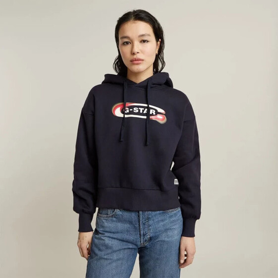 G-STAR Old Skool Logo Loose hoodie