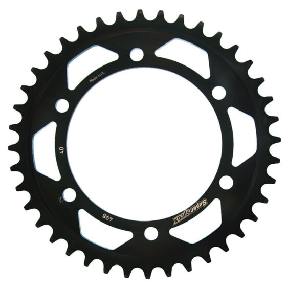 SUPERSPROX Steel Kawasaki 525x40 RFE498X40BLK Rear Sprocket