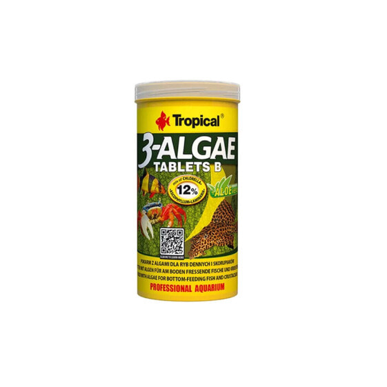 TROPICAL 3-Algae Tablets B 50ml fish food