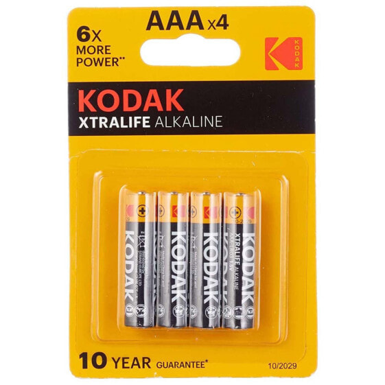 KODAK LR03 AAA Alkaline Batteries 4 Units