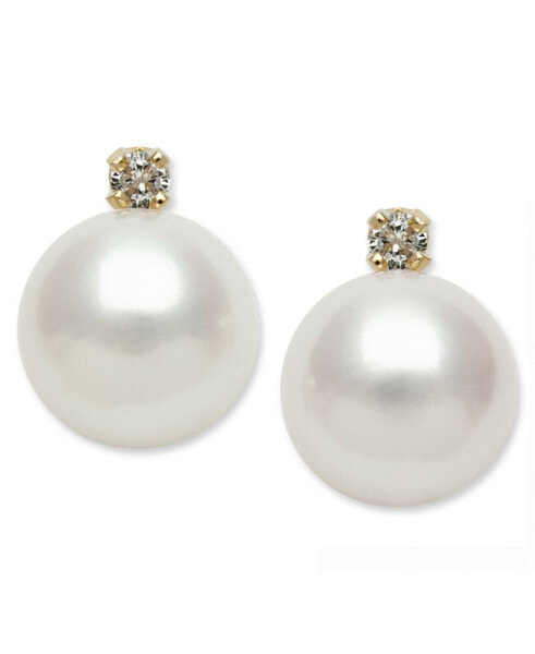 Серьги Belle de Mer Pearl Diamond Stud