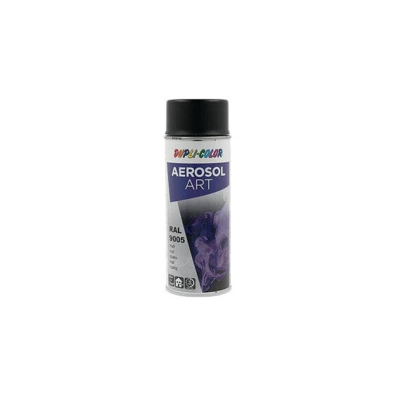 Dupli-color Buntlackspray AEROSOL Art tiefschwarz matt RAL 9005 400 ml , VE: 6