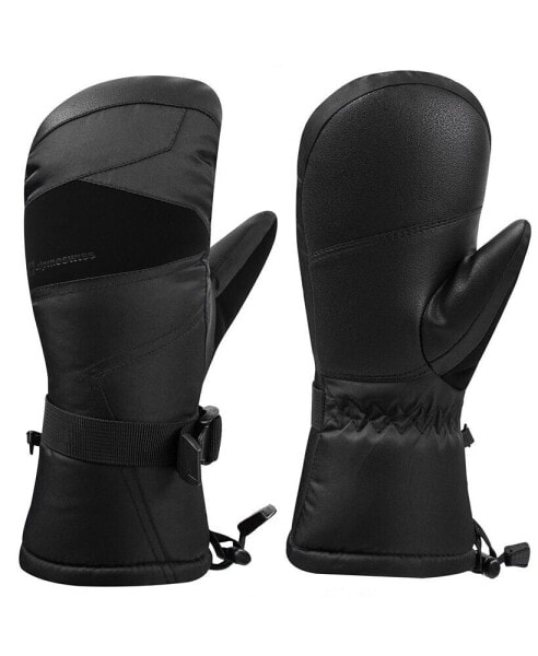 Mens Waterproof Ski Mittens 3M Thinsulate Winter Snow Sport Gloves