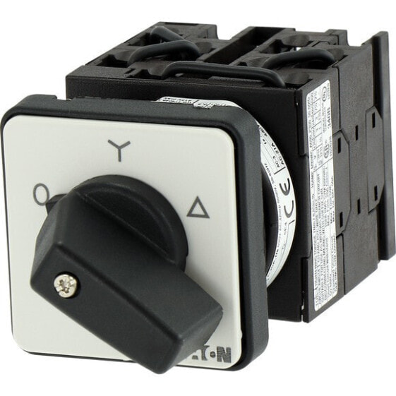 Eaton T0-4-8410/E - Toggle switch - 3P - Black - Metallic - Plastic - IP65 - 48 mm