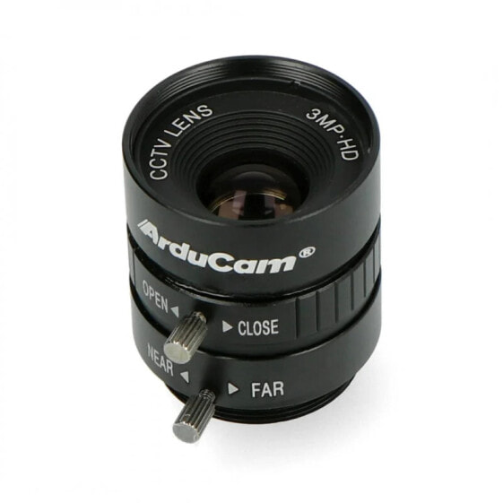 CS Mount lens 12mm - manual focus - for Raspberry Pi HQ camera - ArduCam LN037