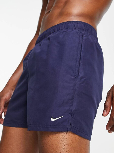 Nike Swimming Volley 5 inch shorts in navy 