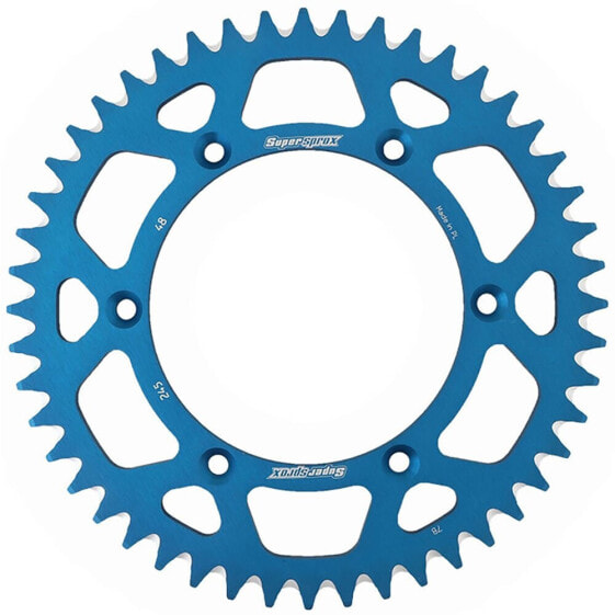 SUPERSPROX Aluminium 48D RAL245X48BLU Rear Sprocket