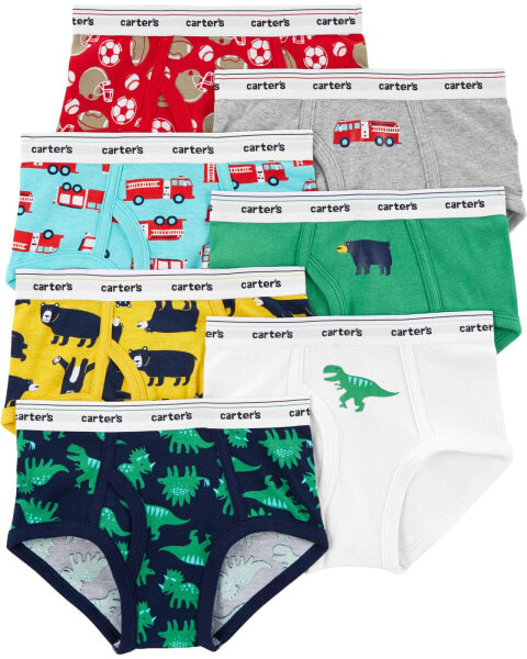 7-Pack Cotton Briefs Underwear 14