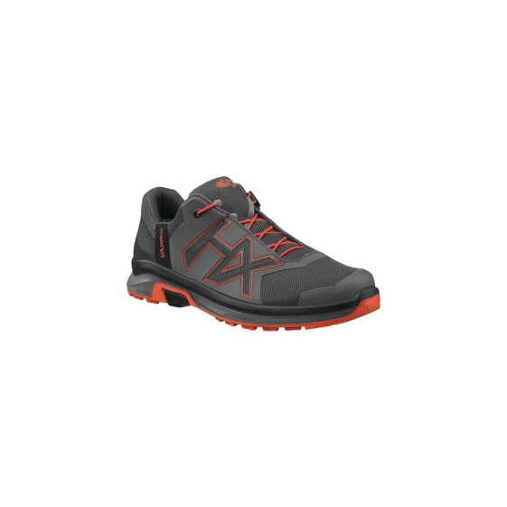 Haix Freizeitschuh CONNEXIS Go GTX low Größe 6,5 (40) grau/orange Mikrofaser/Textil GORE-TEX, wasserdicht