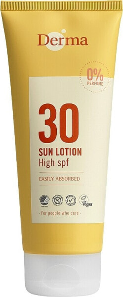 Sonnenschutz Lotion SPF 30 parfümfrei - Derma Sun Lotion SPF30 200 ml