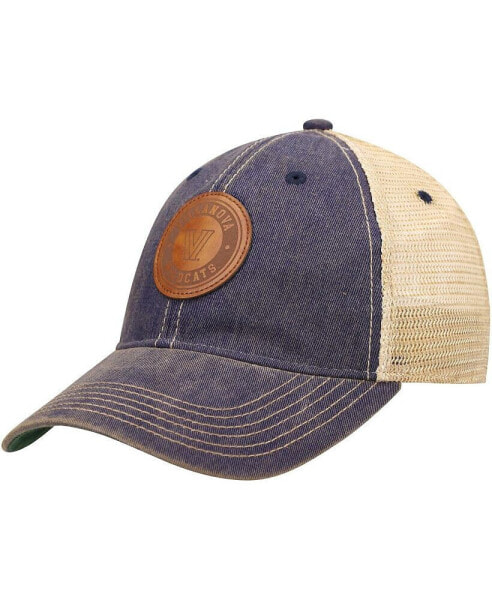 Тракерская кепка Legacy Athletic для мужчин, синего цвета, Вилланова Уайлдкэтс.