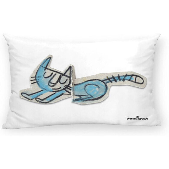 RIPSHOP Cushion Cover Gatet Blau Of Anna Fulls 50x50 cm