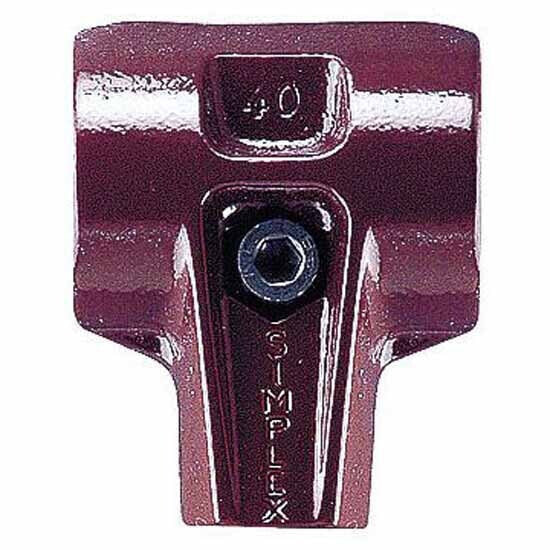 HALDER 3011.080 Simplex 80 mm Hammer Rounded Wedge