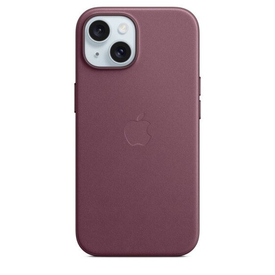 Apple iPhone 15 Feingewebe Case mit MagSafe"Mulberry iPhone 15