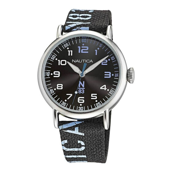 Мужские часы Nautica NAPLSF015 Чёрный (Ø 40 mm)