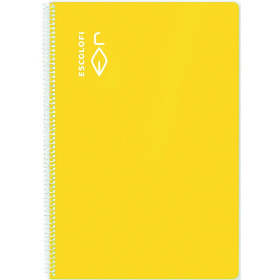 ноутбук ESCOLOFI 5 штук Жёлтый Четверть 50 Листья