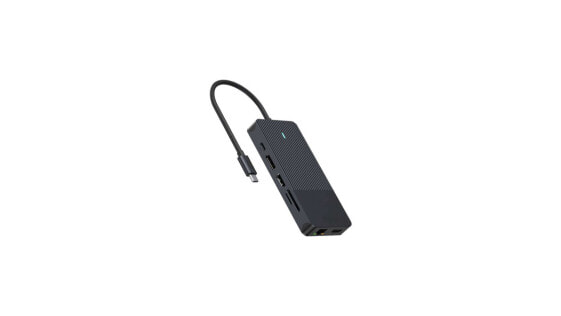Rapoo UCM-2006 - USB Type-C - 3.5 mm - DisplayPort - HDMI - RJ-45 - USB 3.2 Gen 1 (3.1 Gen 1) - USB Type-C - Male - Black - 7.5 W - 5 V