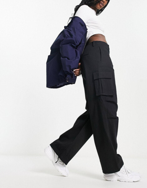 Vero Moda cargo pants in black