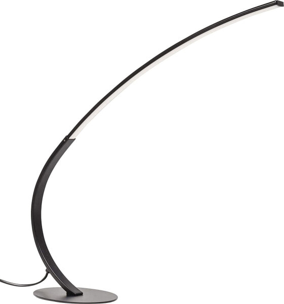 Kare Codolo Design Floor Lamp, Black, Modern Table Lamp, Floor Lamp with LED, Arc Lamp, Reading Lamp, (H x W x D) 50 x 60 x 13 cm