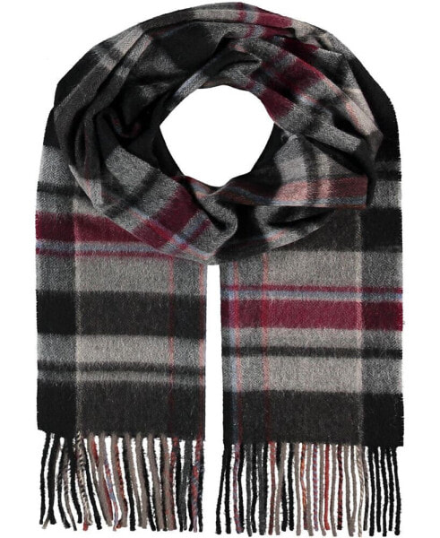 Men's Cashmere Large Plaid Scarf