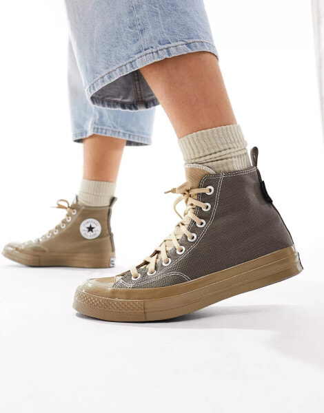 Converse Chuck 70 Hi Gore-Tex trainers in brown