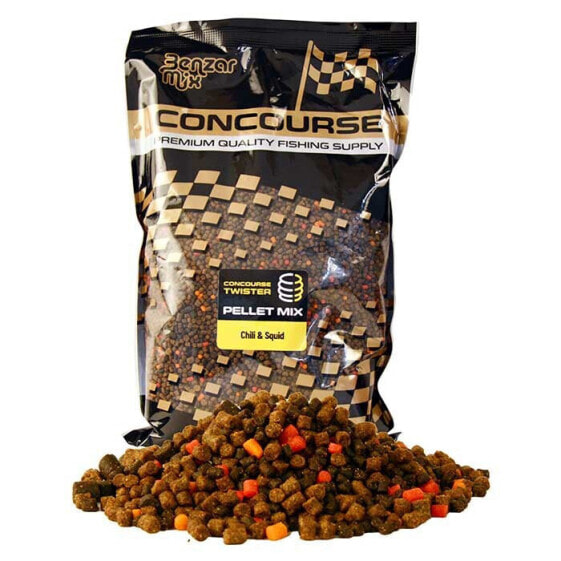 BENZAR MIX Mix Concurse Twister 800g squid&spicy pellets