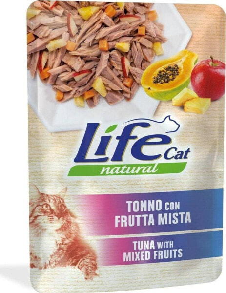 Life Pet Care LIFE CAT sasz.70g TUNA + MIXED FRUIT /30