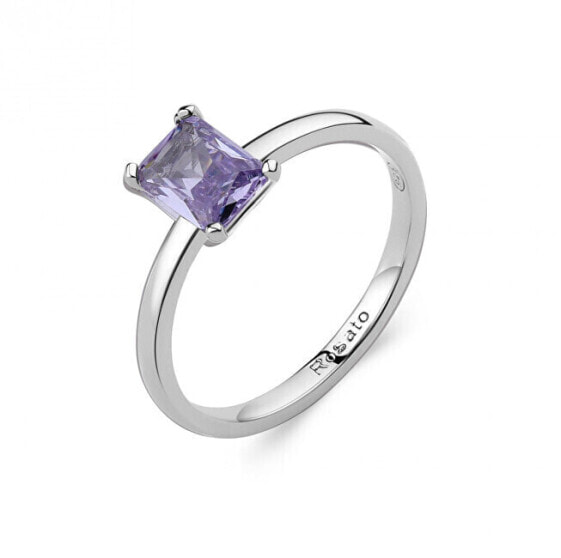 Кольцо Rosato Allegra Purple Zircon SUZ061