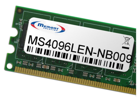 Memorysolution Memory Solution MS4096LEN-NB009 - 4 GB