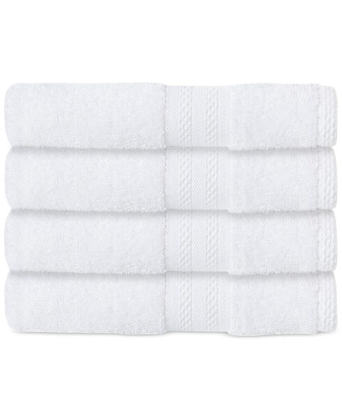 Soft Spun Cotton 4-Pc. Hand Towel Set