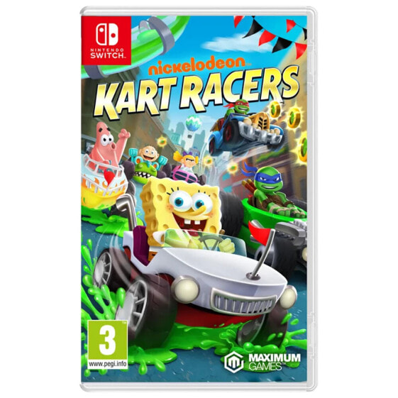 NINTENDO GAMES Switch Nickelodeon Kart Racers Code in Box