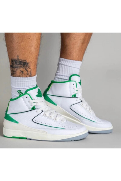 Air Jordan 2 Retro Erkek Basketbol Ayakkabısı DAR KALIP 1 NUMARA BÜYÜK ALINIZ