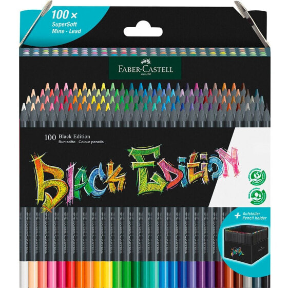Цветные карандаши Faber-Castell 100 в чехле с поддержкой